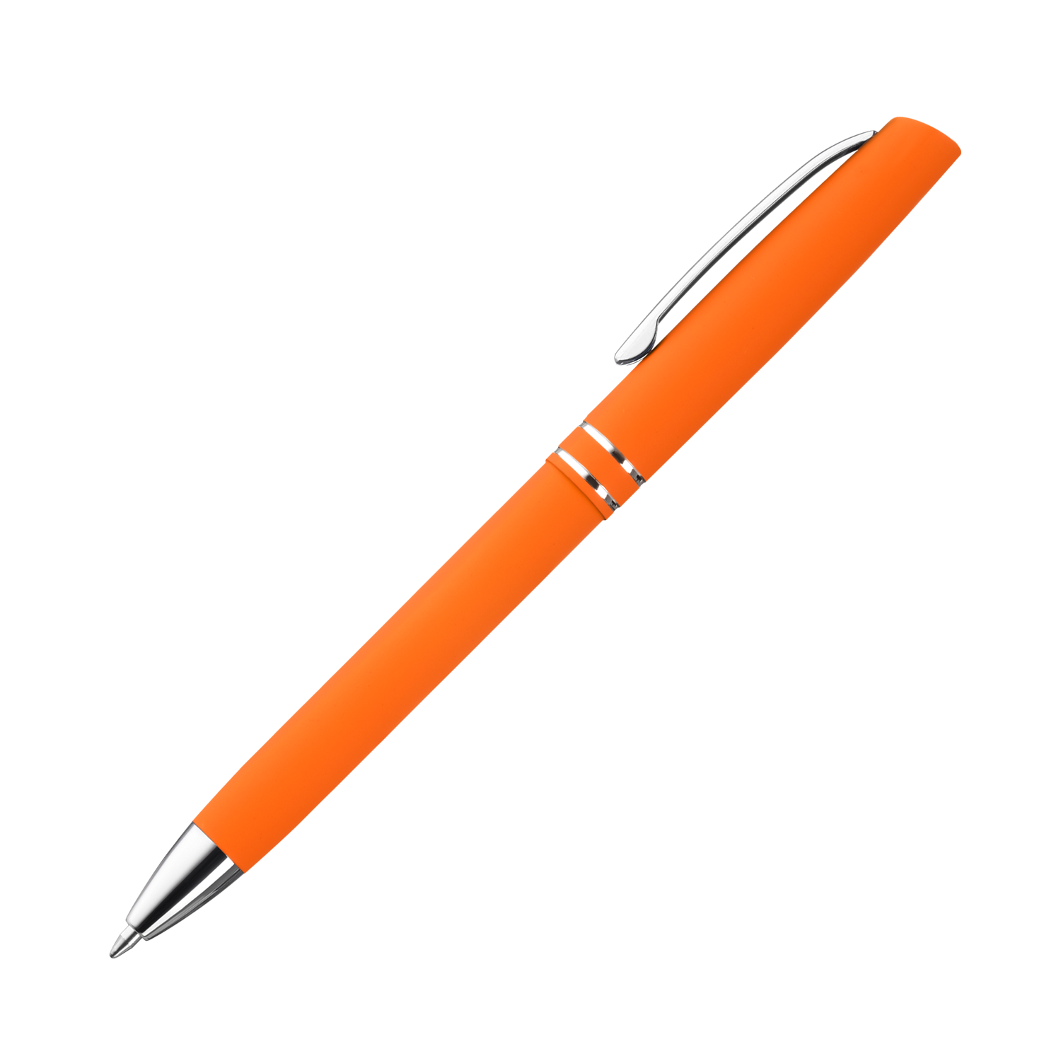 Шариковая ручка Consul, оранжевая-0