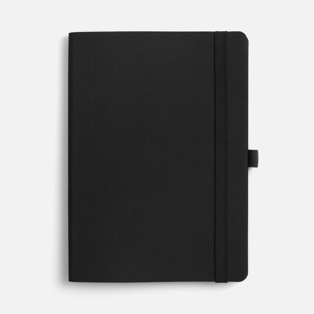 Ежедневник Peel Flex, недатированный, черный-0