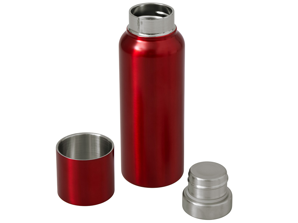 Вакуумный термос c магнитной крышкой Magne, 500 мл, красный-5