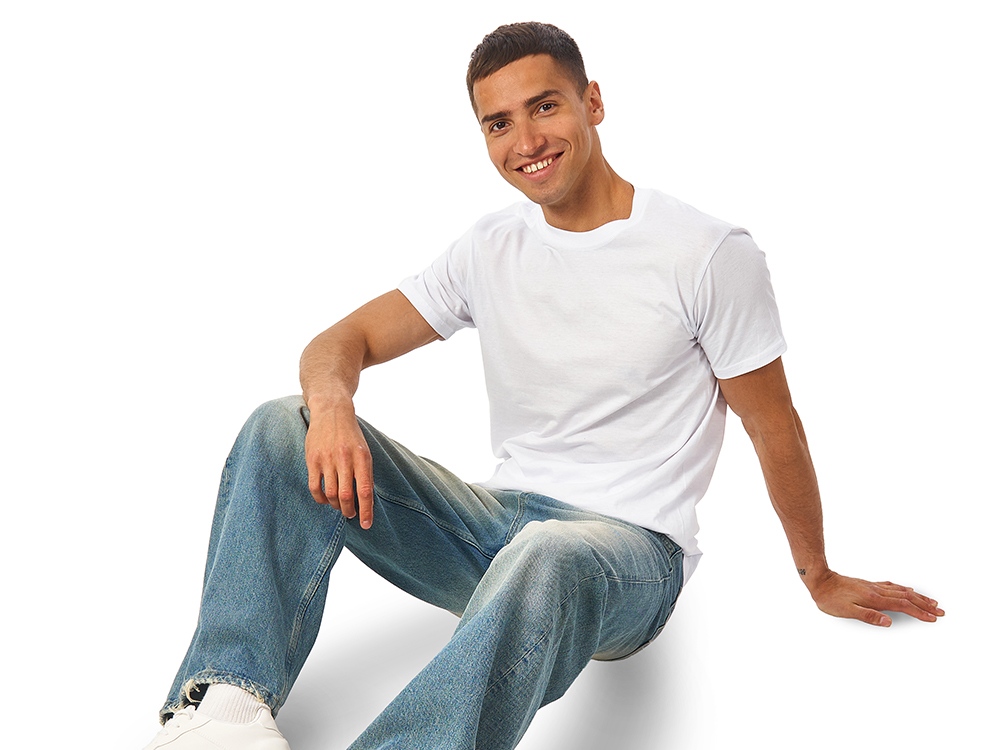 Футболка Super club мужская, белый-1