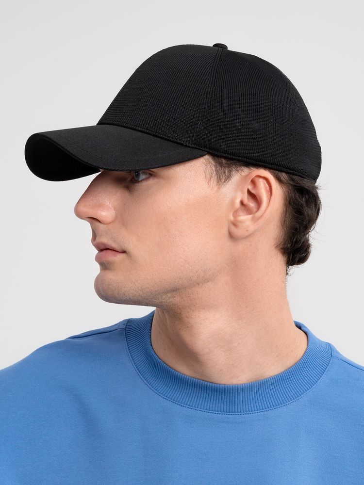 Бейсболка Dogoni, черная-3