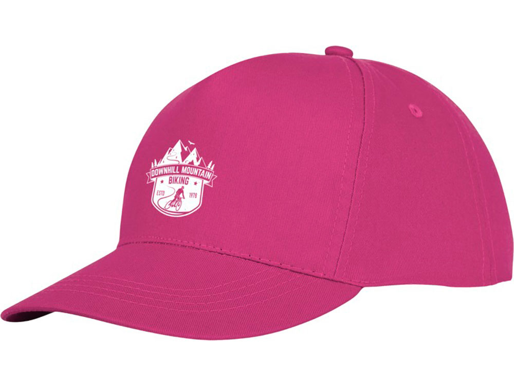 Пятипанельная кепка Hades, фуксия-3