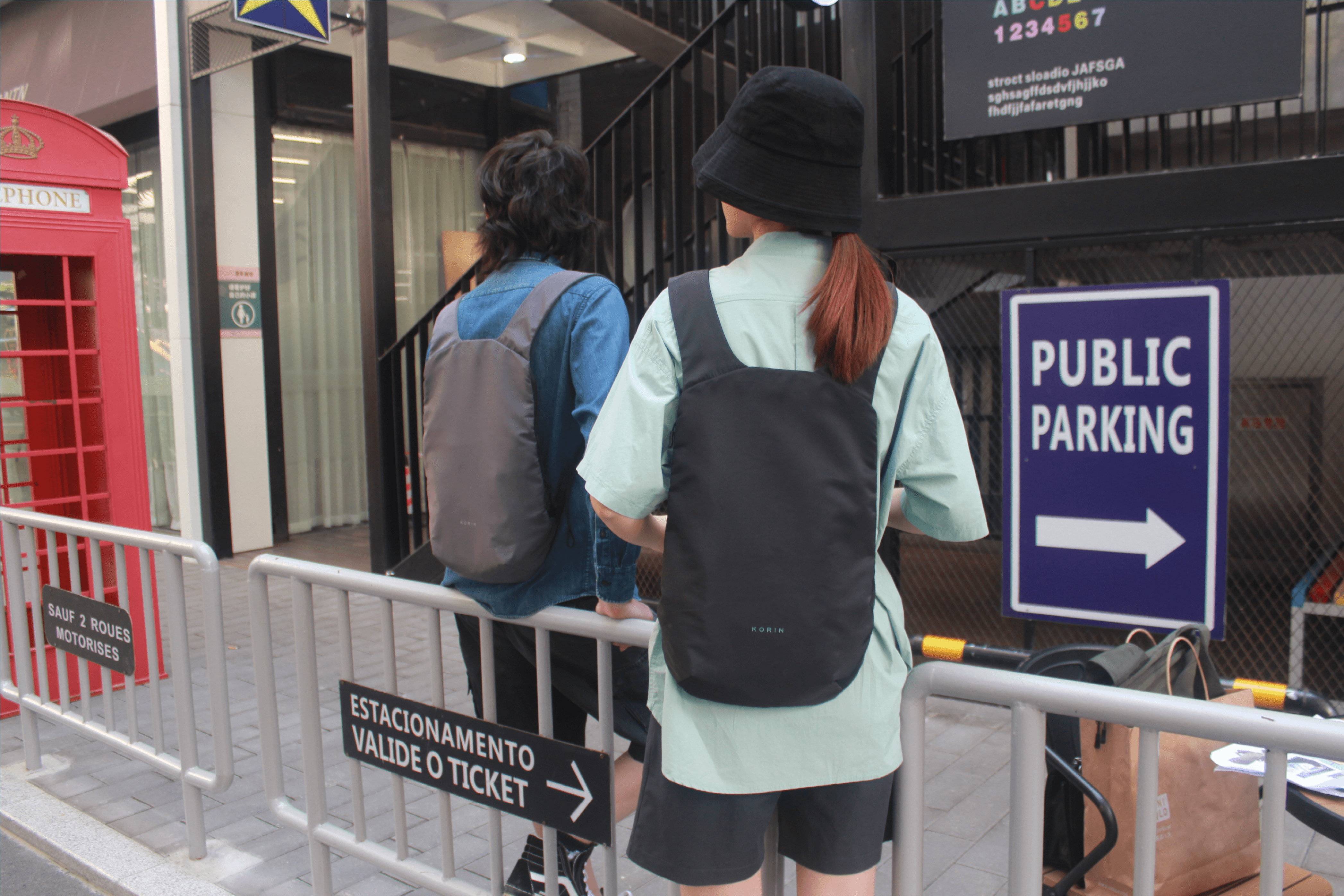 Рюкзак FlexPack Air 46х33х8 см, черный-20