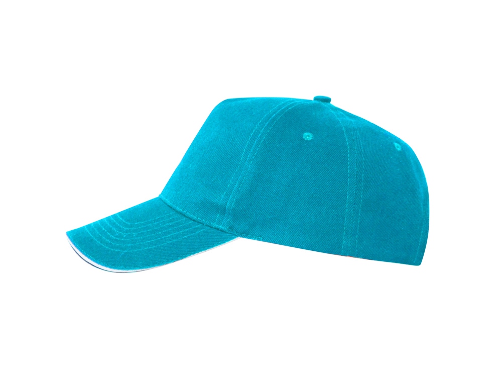 Бейсболка Eris унисекс, бирюзовый-0