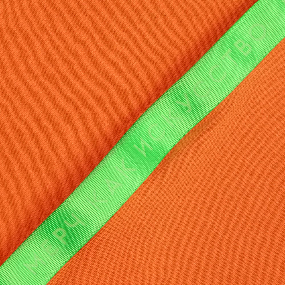 Футболка унисекс оверсайз Street Vibes, оранжевая-7