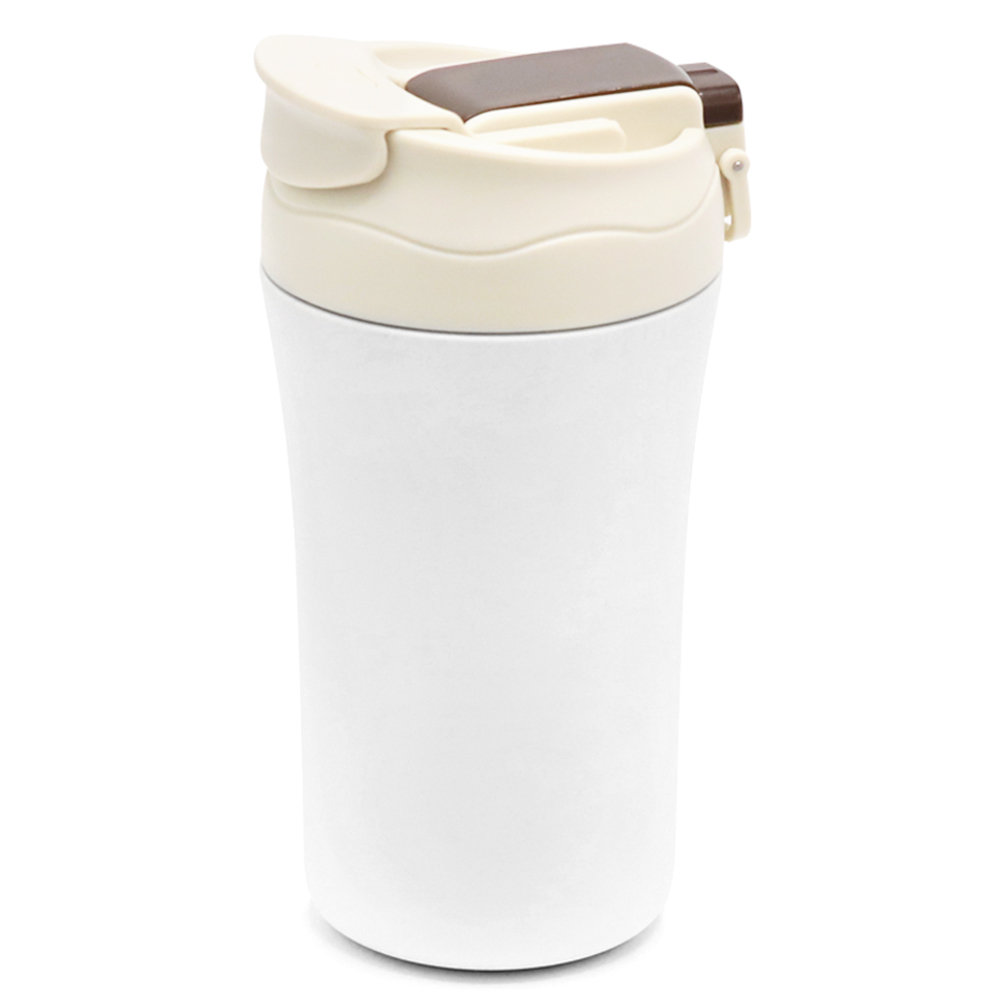 Термокружка с двойными стенками Molly, Бежевый-0