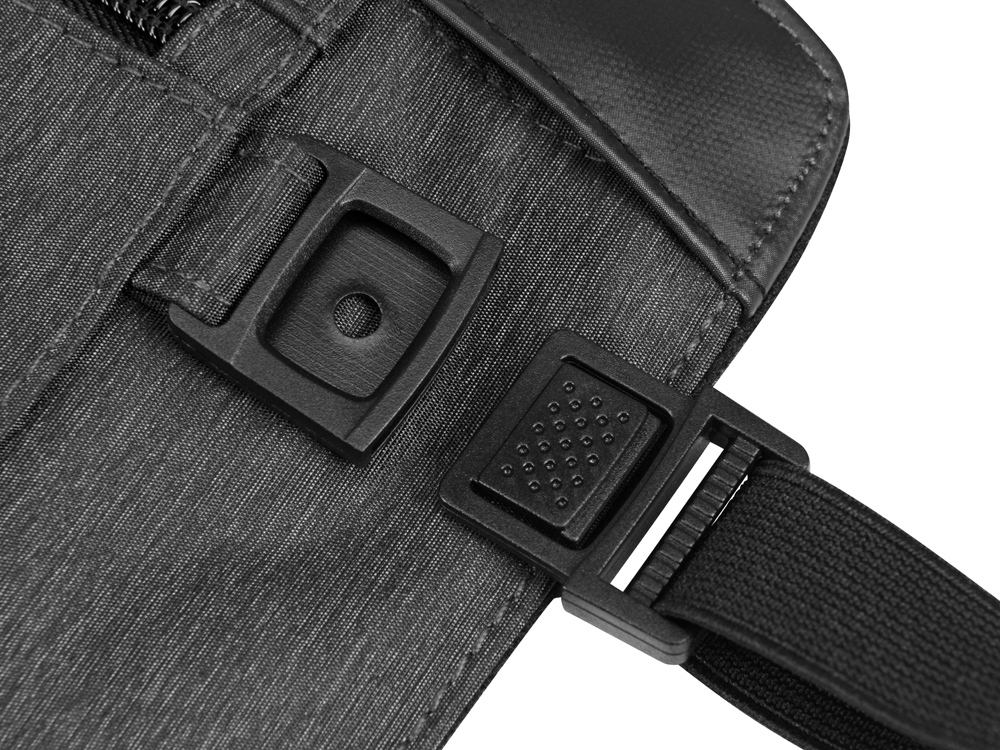 Сумка на пояс District, темно-серый-2