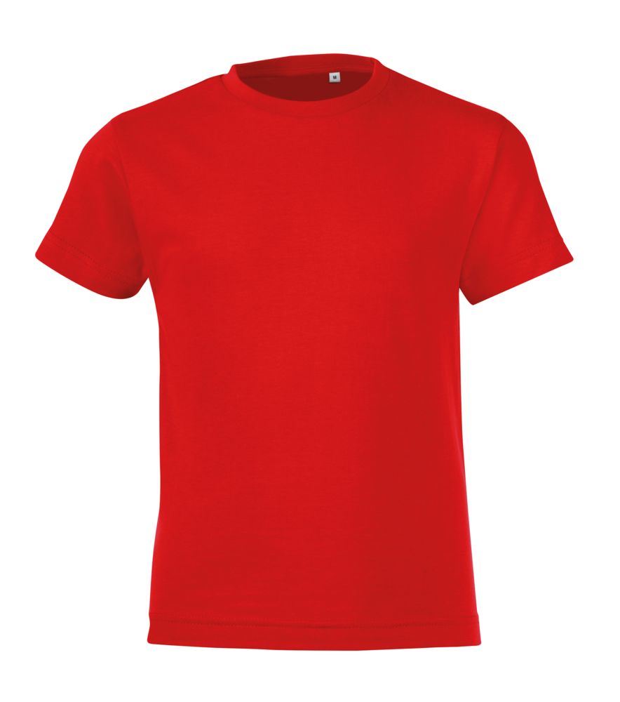 Футболка детская Regent Fit Kids, красная-0