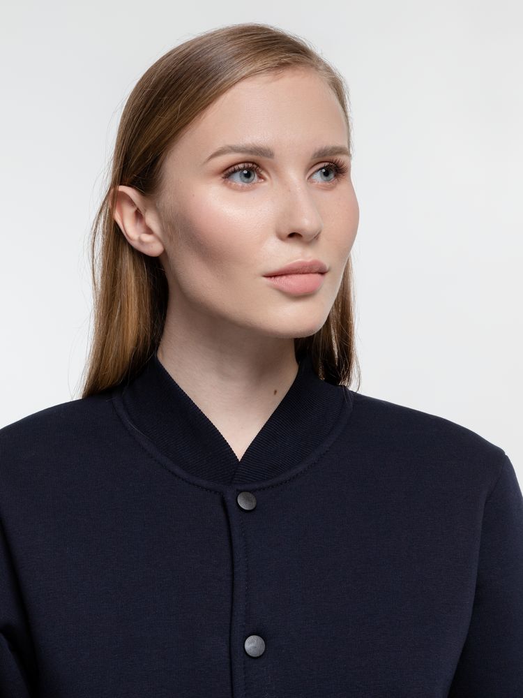 Бомбер Graduate, темно-синий-6