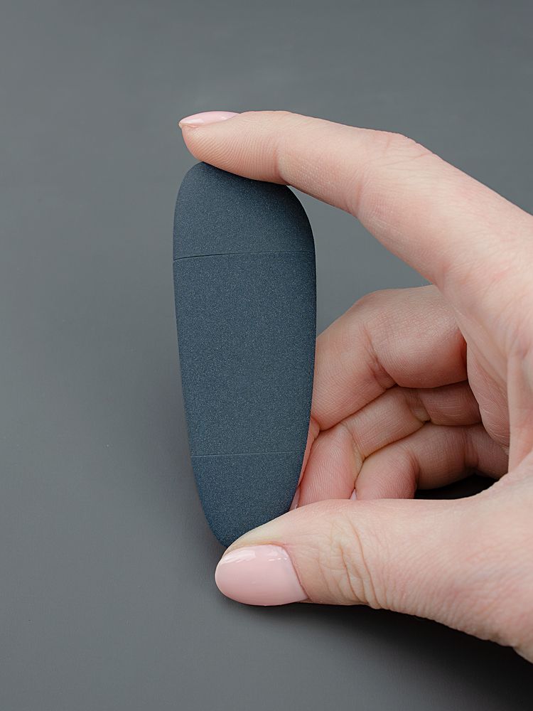 Флешка Pebble Universal, USB 3.0, серо-синяя, 32 Гб-4