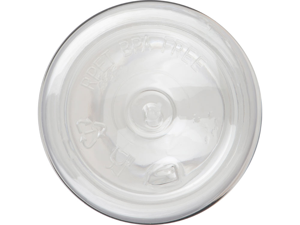 Бутылка из переработанного пластика Kato Bamboo с бамбуковой крышкой, 500 мл-5