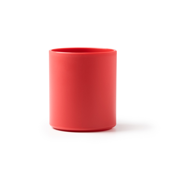 Пластиковая кружка LINO, Красный-2