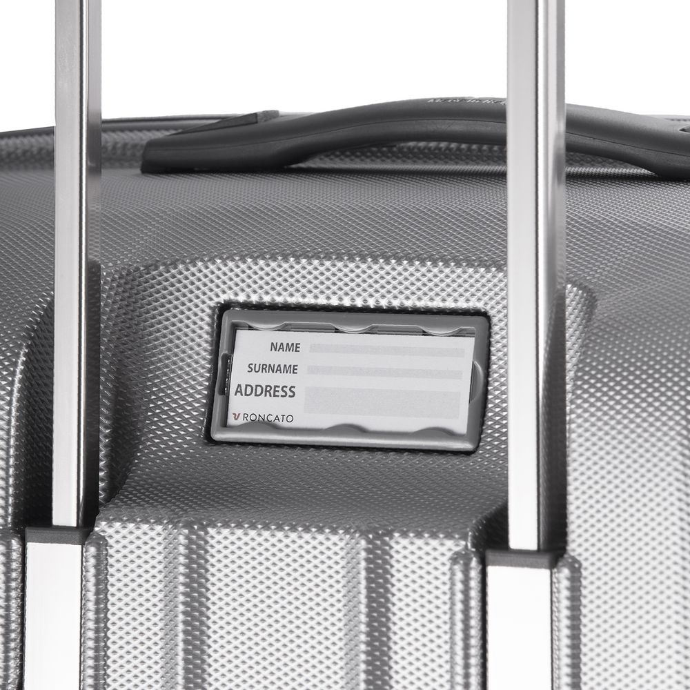 Чемодан Uno Zip Special M, серый-4