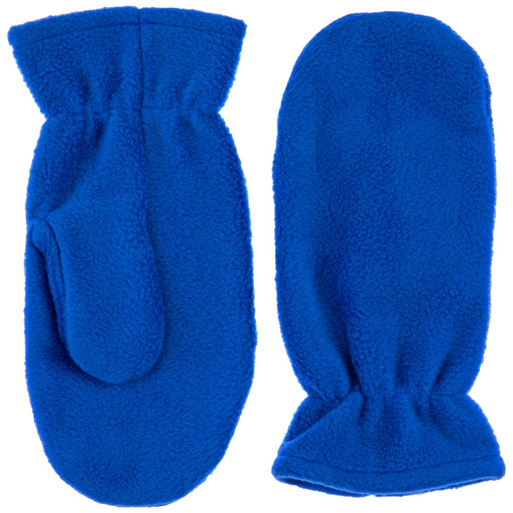 Варежки Fleecy, ярко-синие-1