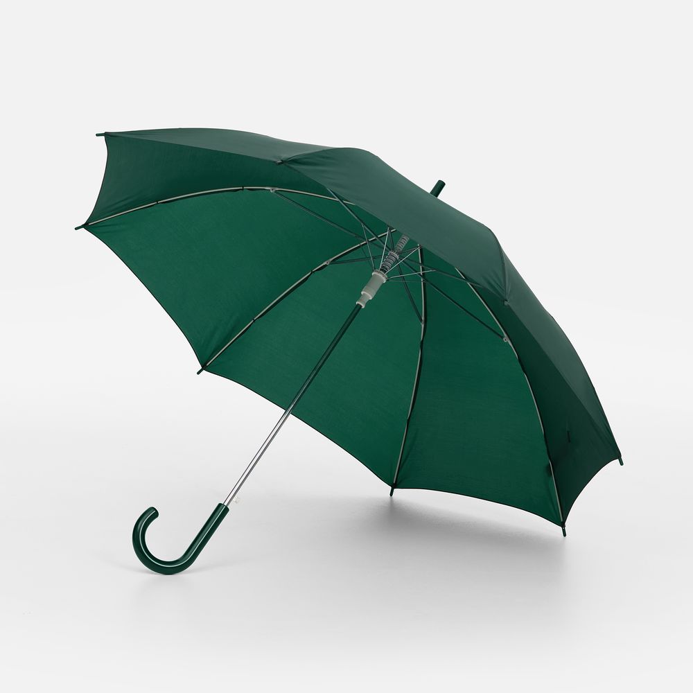 Зонт-трость Promo, темно-зеленый-1