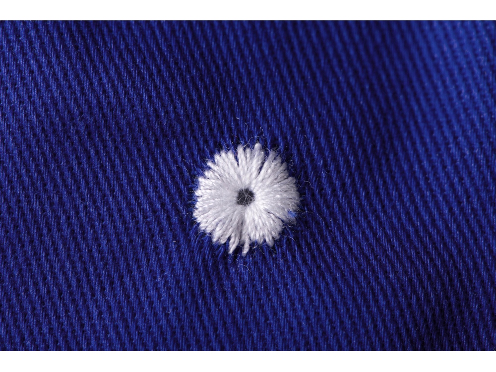 Панама с контрастной окантовкой , классический синий/белый-5