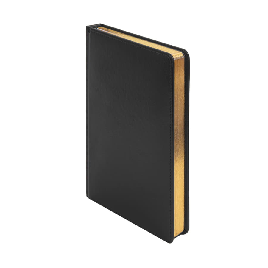 Набор подарочный DARKGOLD: кружка, ручка, бизнес-блокнот, коробка со стружкой, черный-1