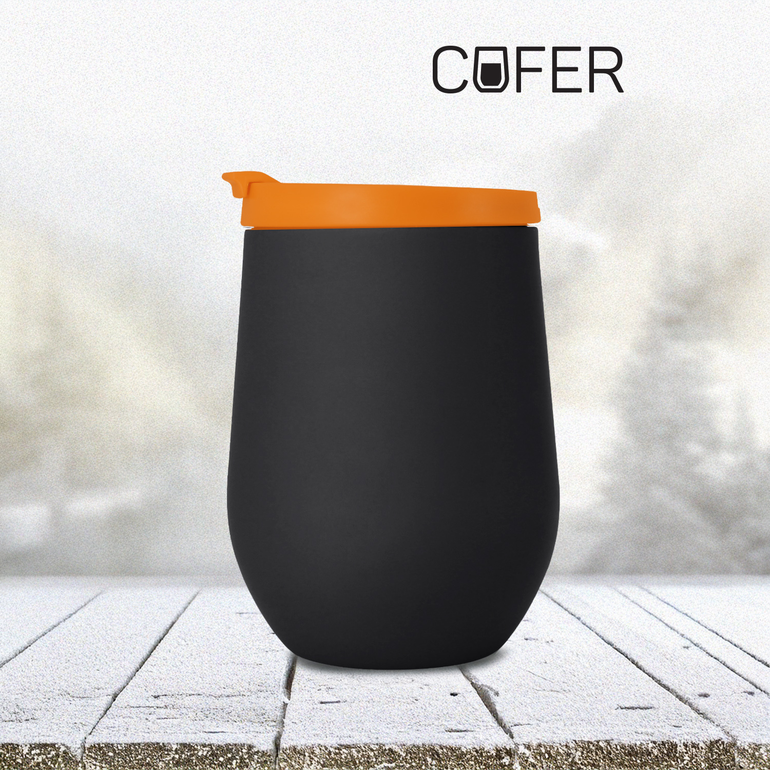 Набор NEO DUO: Кофер софт-тач NEO CO12s с дополнительной крышкой (черный с оранжевым)-0