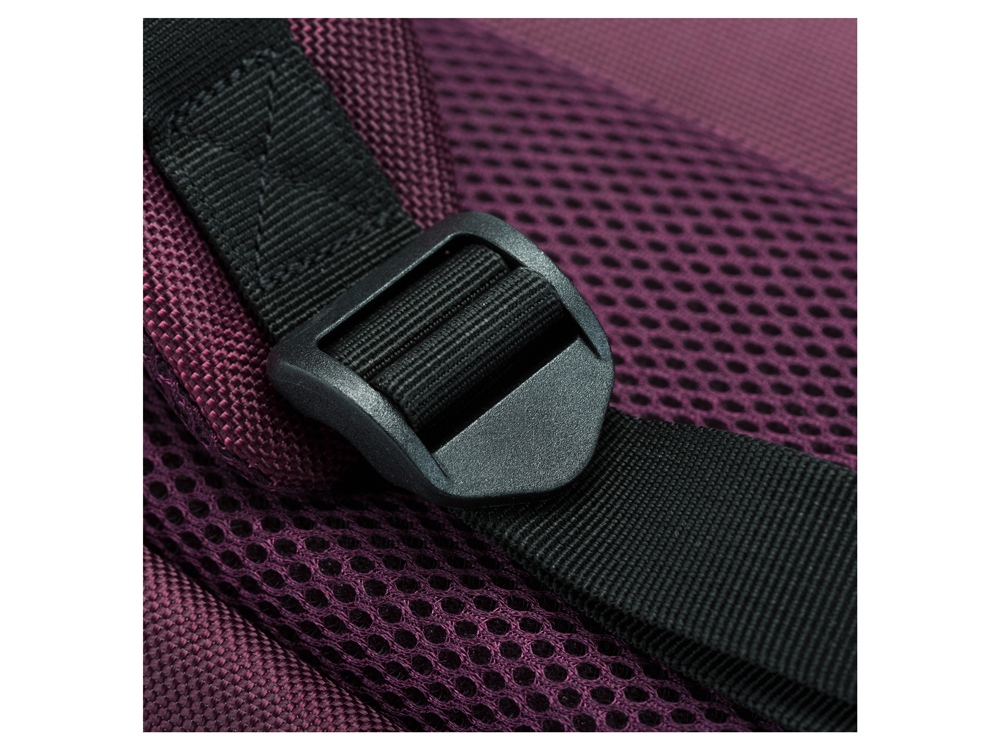 Рюкзак TORBER МЕГАПОЛИС с отделением для ноутбука 15, пурпурный, полиэстер, 46 х 32 x 13 см-8