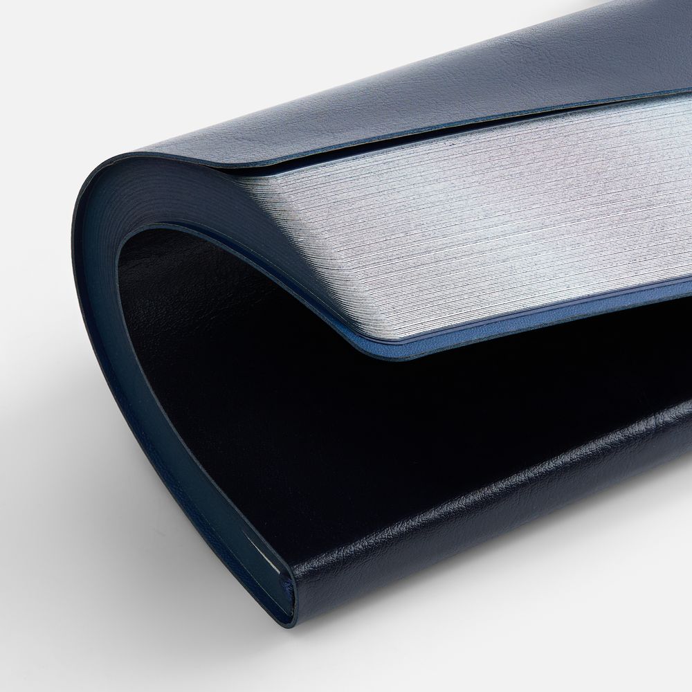 Ежедневник Doppio, недатированный, синий-3