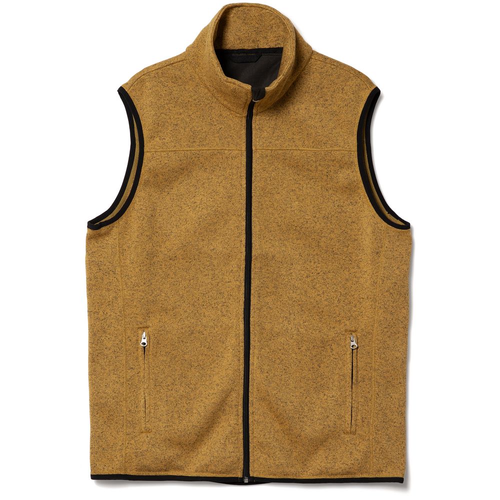 Жилет унисекс Gotland, горчичный-0