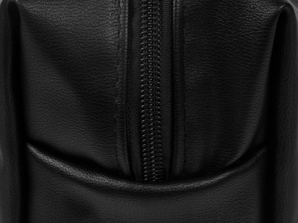 Косметичка из эко-кожи Enio, черный-4