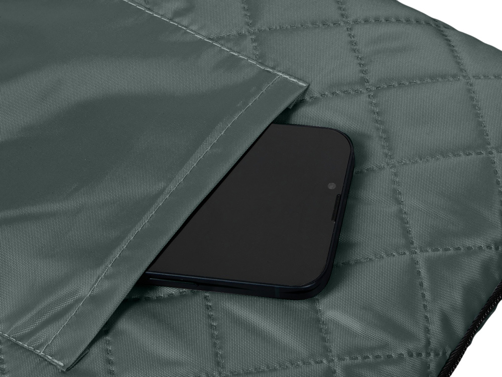 Плед для пикника Ridge, 115 х 140 см, серый-5