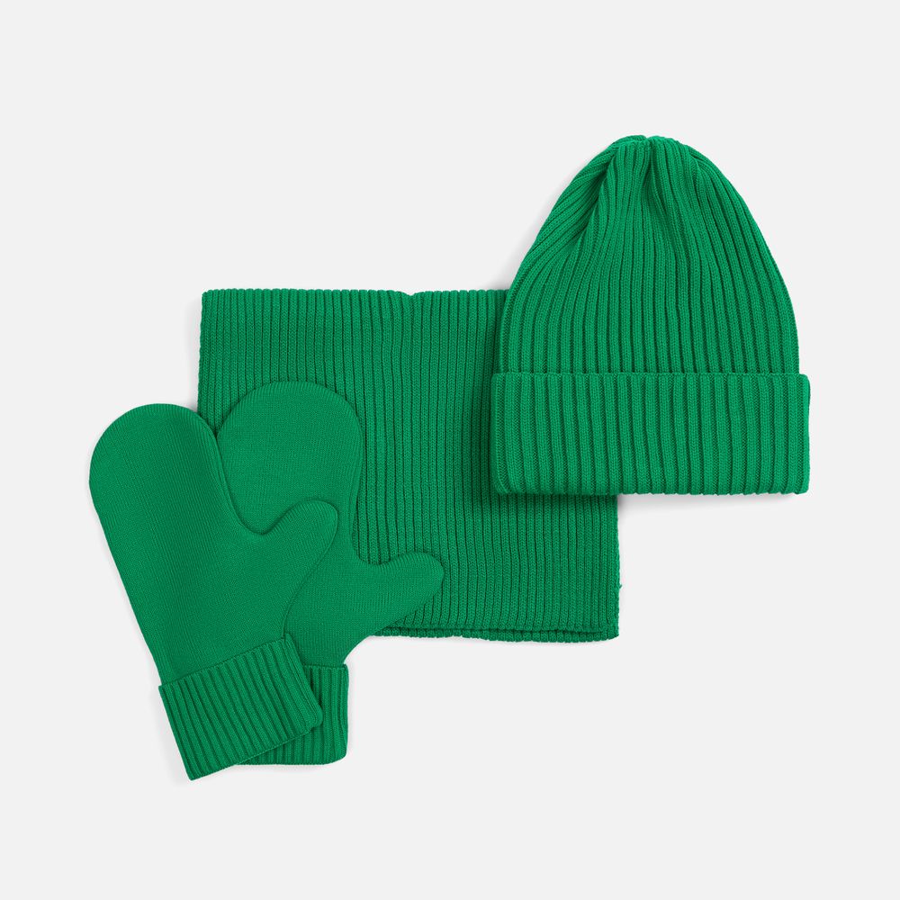 Шарф Yong, зеленый-4