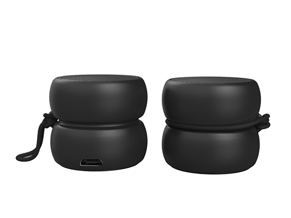 Портативная колонка TWS YoYo Mono, черный-1