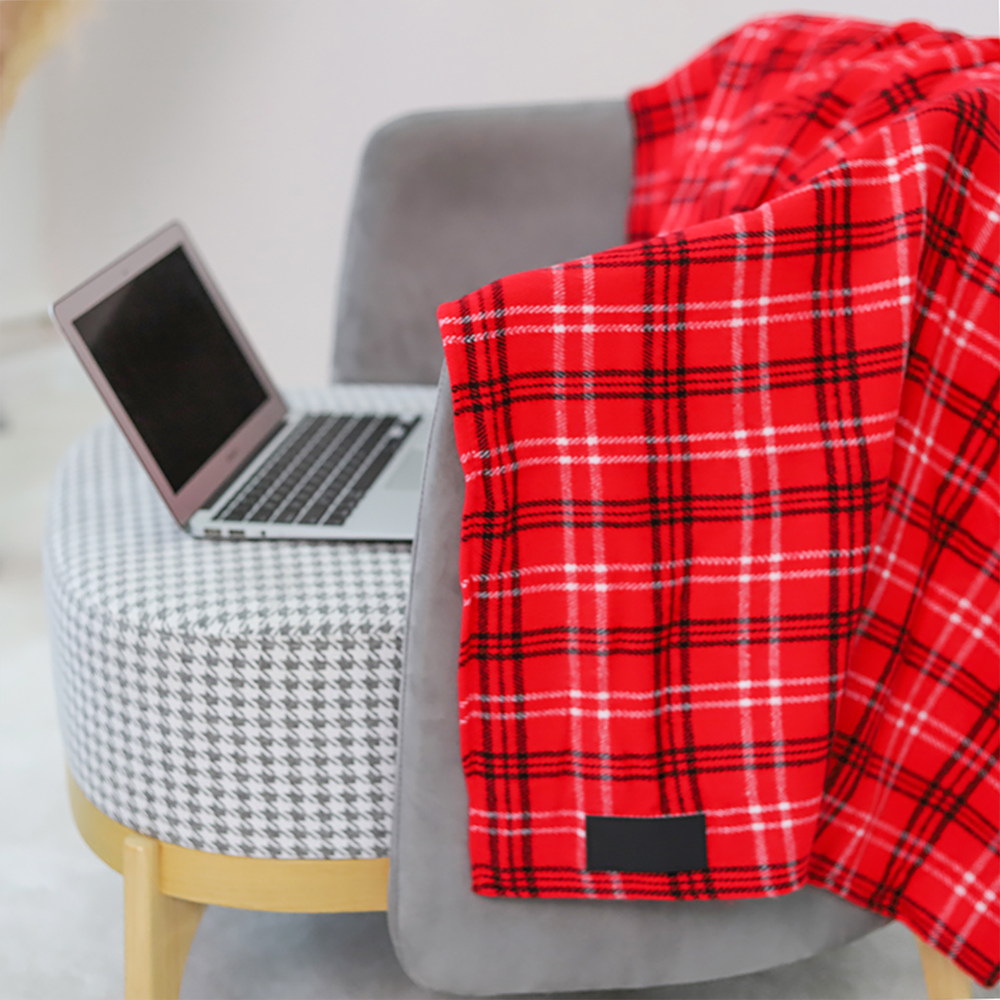 Плед акриловый Glasgo, Красный-2