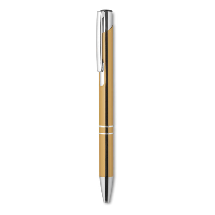 Recycled aluminium ball pen, золотой-1