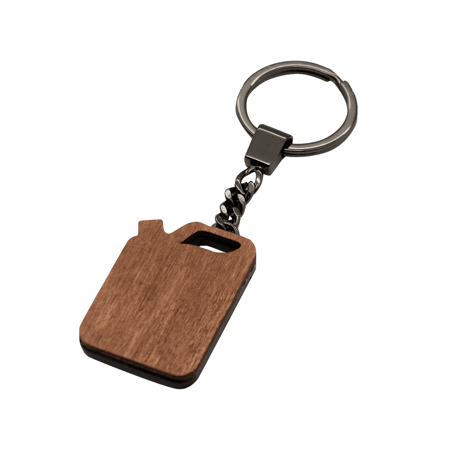 Брелок-обвес Канистра (черный с серебром)-3