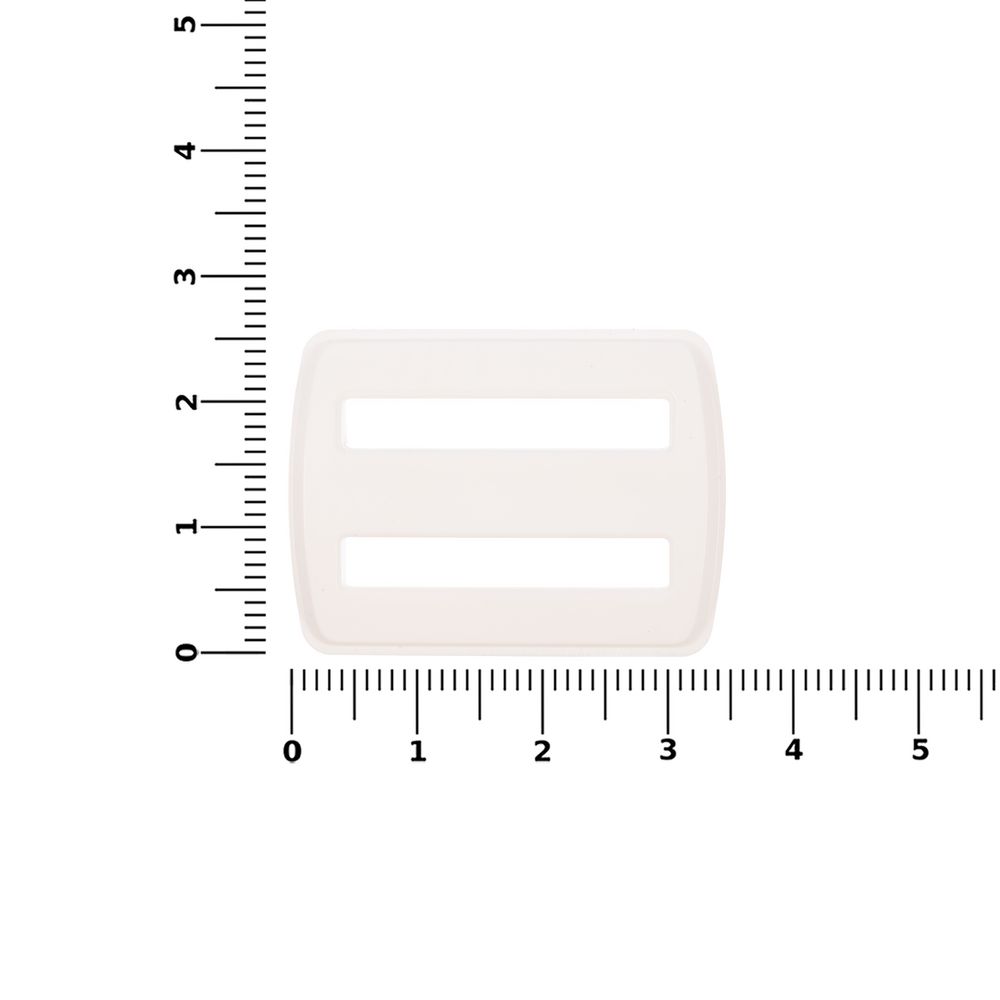 Пряжка — регулятор ремня Fermo, белая-2