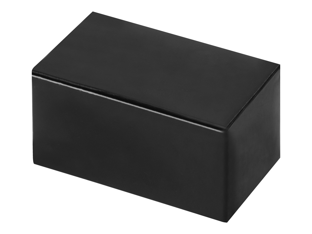 Подставка для визиток Круиз, серебристый/черный-5