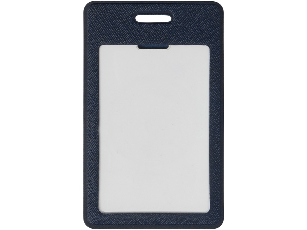 Вертикальный карман из экокожи для карты Favor, темно-синий-2