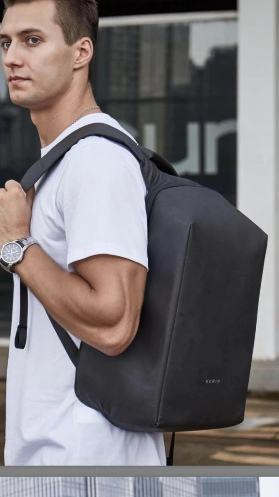 Рюкзак HiPack 43х33х16 см, черный-32