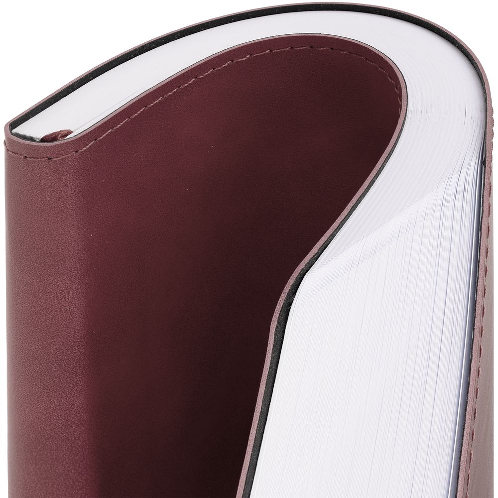 Ежедневник Urban, недатированный, бордовый-3