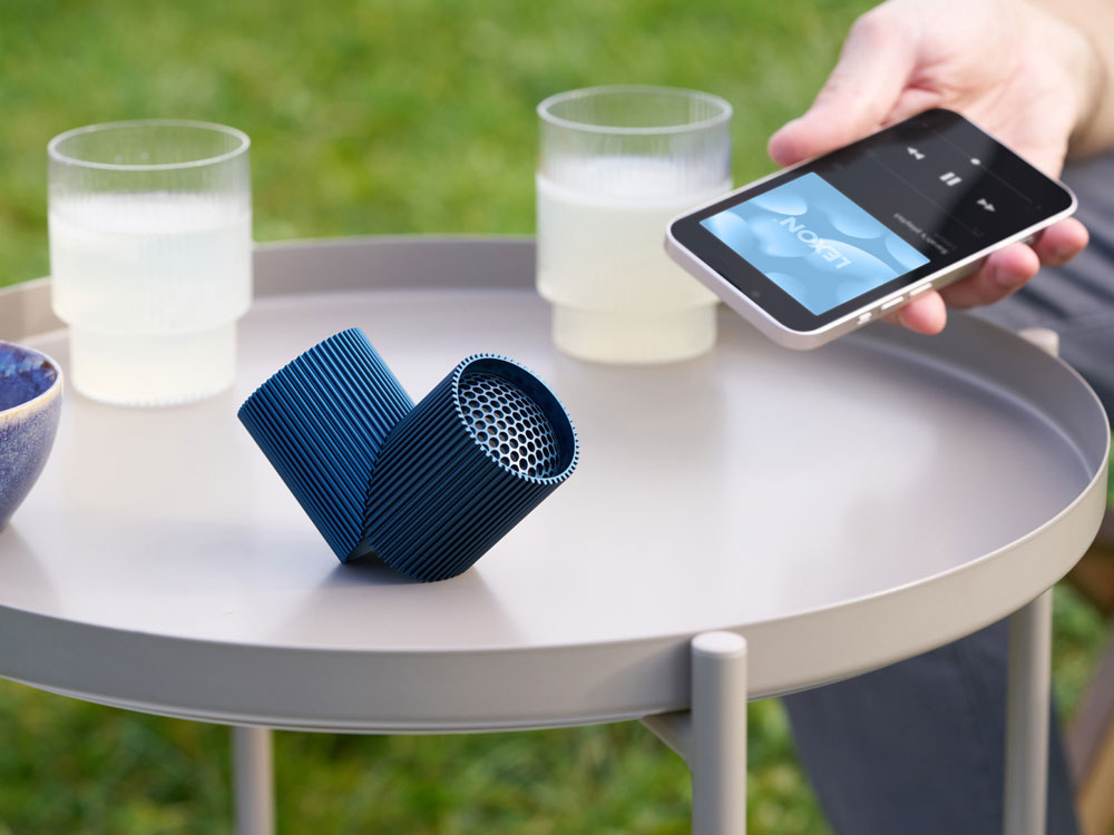 Беспроводная колонка Ray Speaker, синий-8