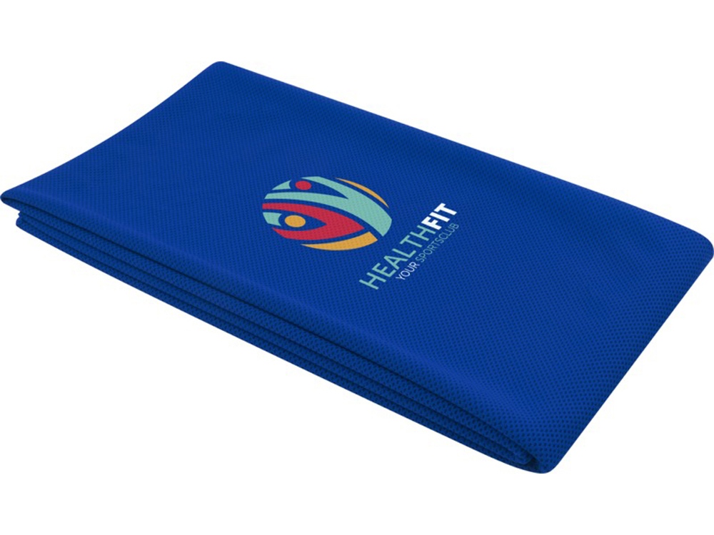 Althea спортивное полотенце 70х140 см - Ярко-синий-3