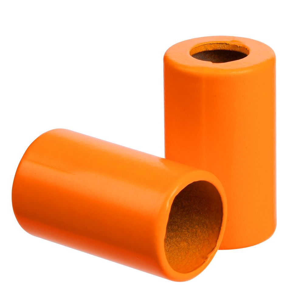 Пара наконечников для шнурка Tizzle, оранжевый неон-1