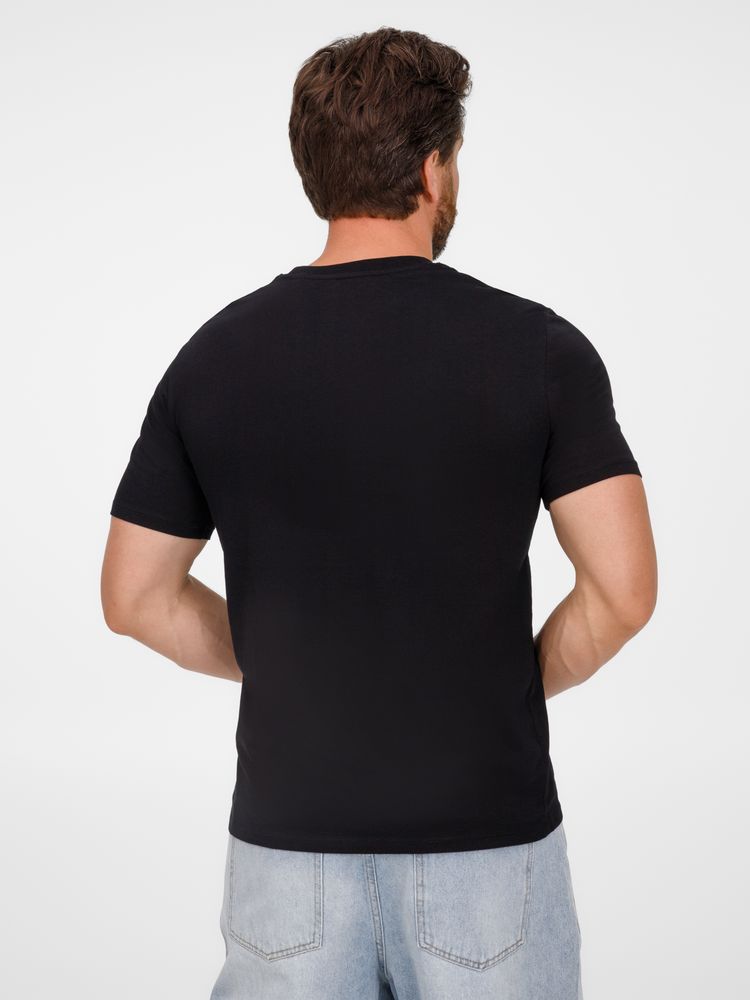 Футболка унисекс T-Bolka 180, черная-5