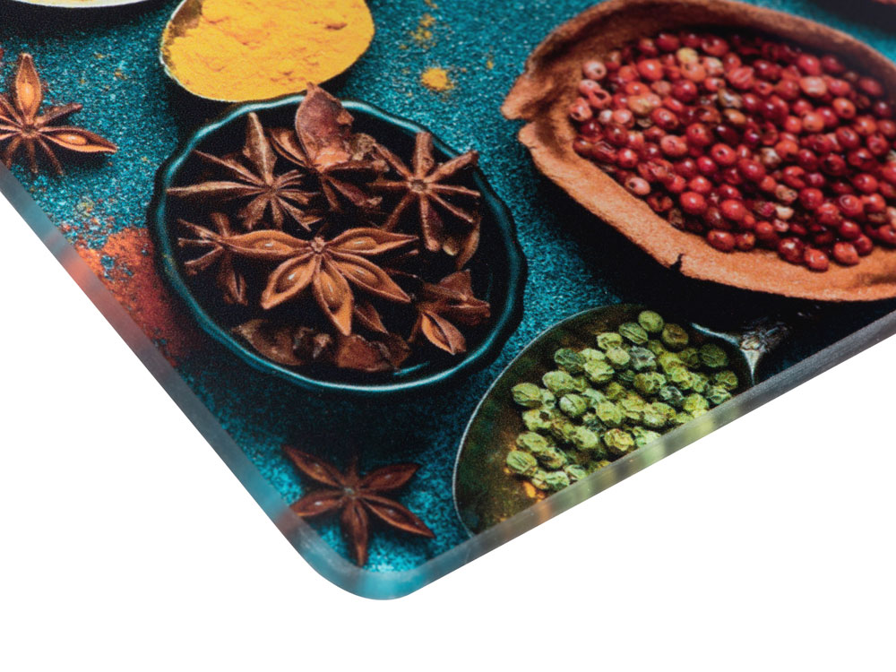 Набор для сыра Dorblue из стеклянной доски и вилки с ножом-13