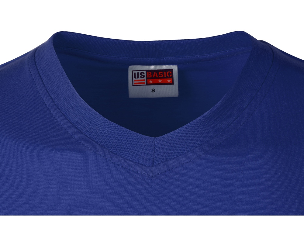 Футболка Heavy Super Club мужская с V-образным вырезом, кл. синий-8