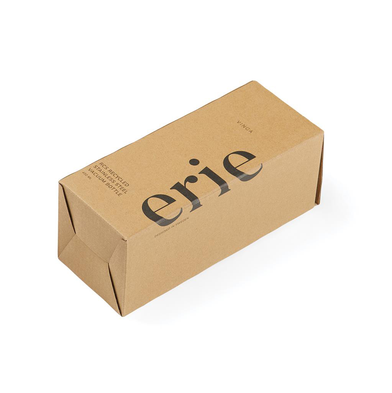 Термобутылка VINGA Erie из переработанной стали RCS, 450 мл-1