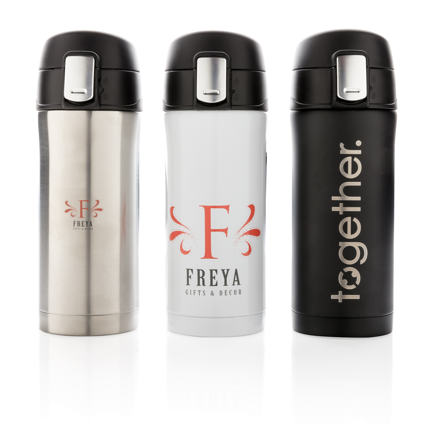 Термокружка Easy Lock из переработанной нержавеющей стали RCS, 300 мл-11