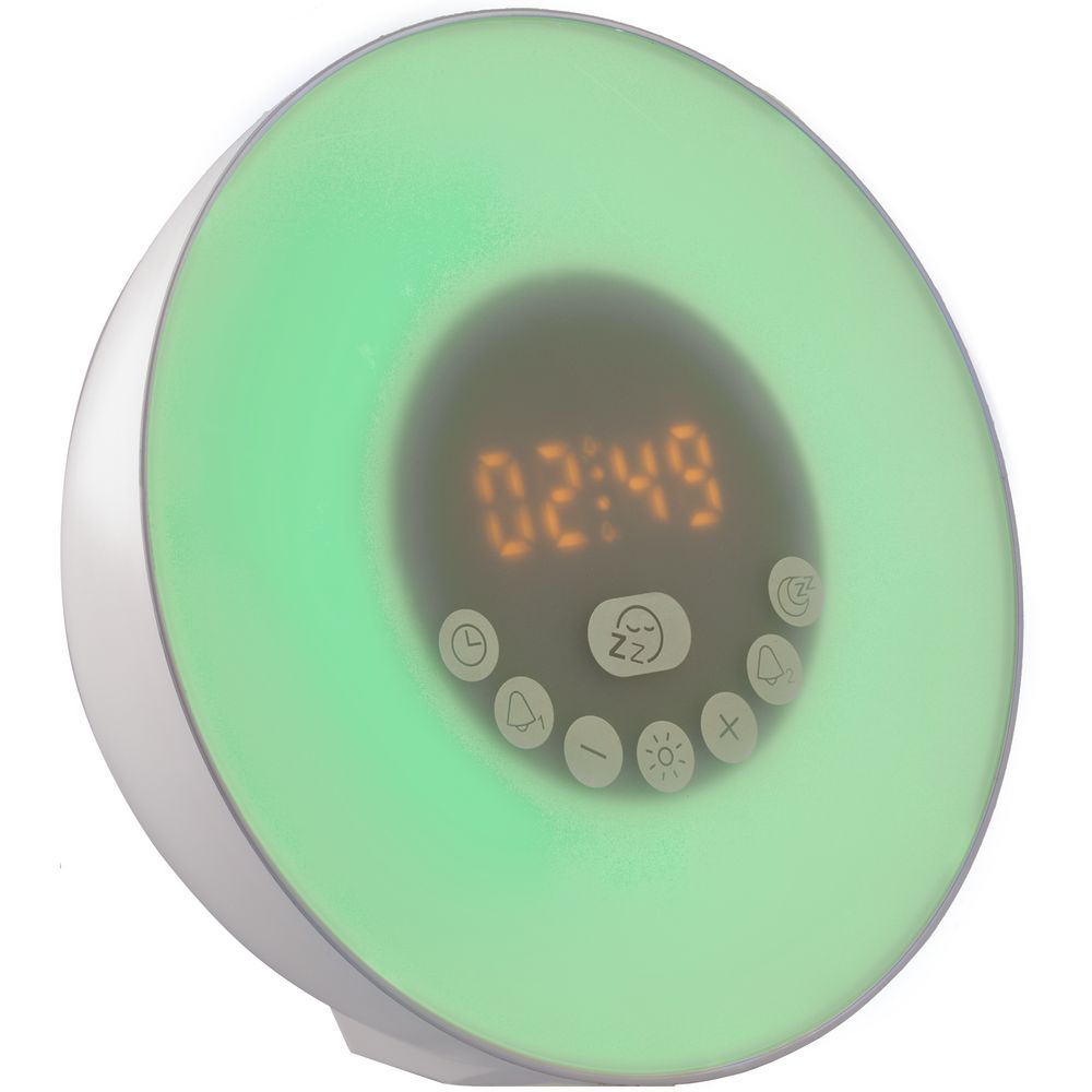 Лампа-колонка dreamTime для пробуждения светом и музыкой, белая-3