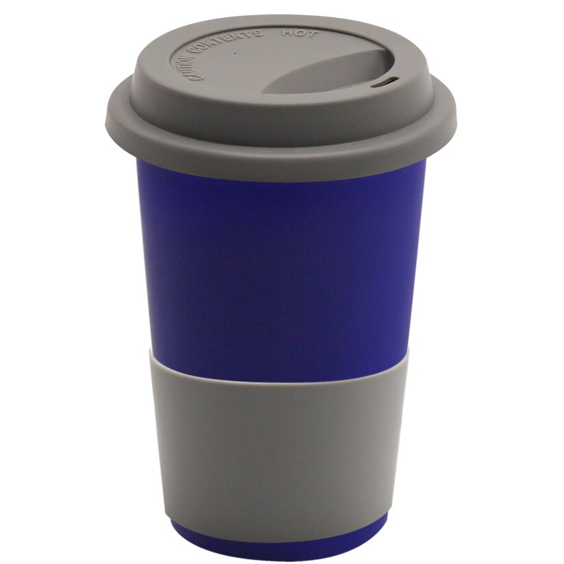 Кружка Magic To Go, Темно-синий/ серый-0