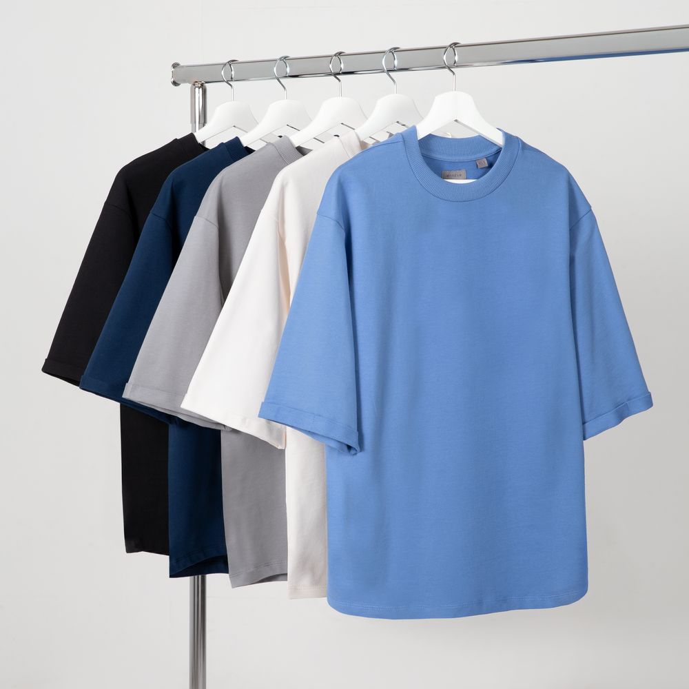 Футболка оверсайз унисекс Kosmos 2.0, кремовая-3