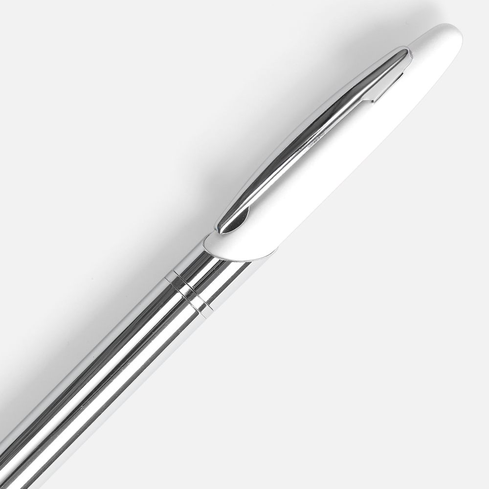 Ручка шариковая Dagger Soft Touch, белая-1