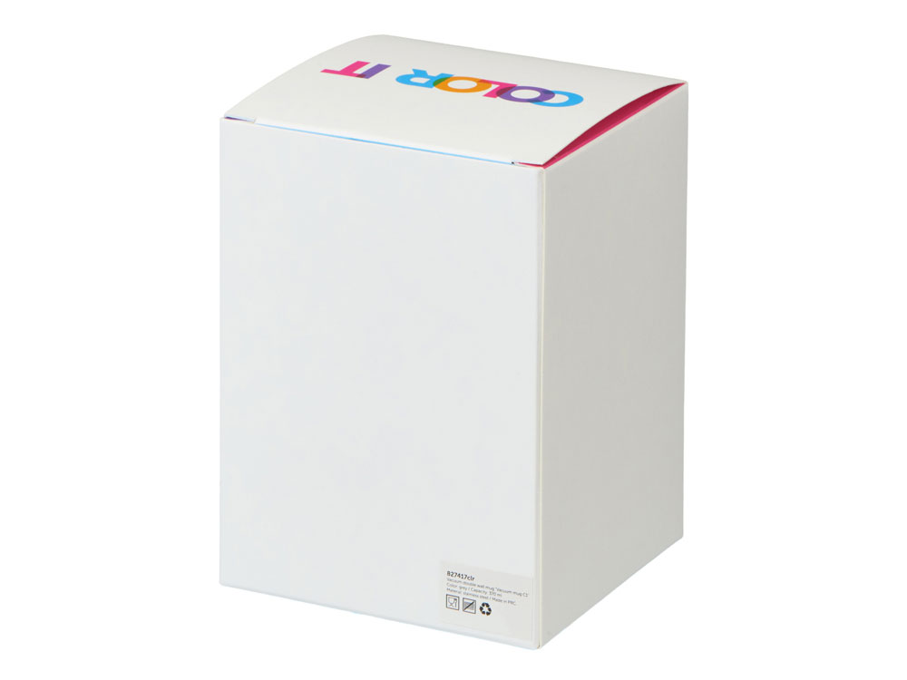 Термокружка Vacuum mug C1, soft touch, 370мл, серый-6